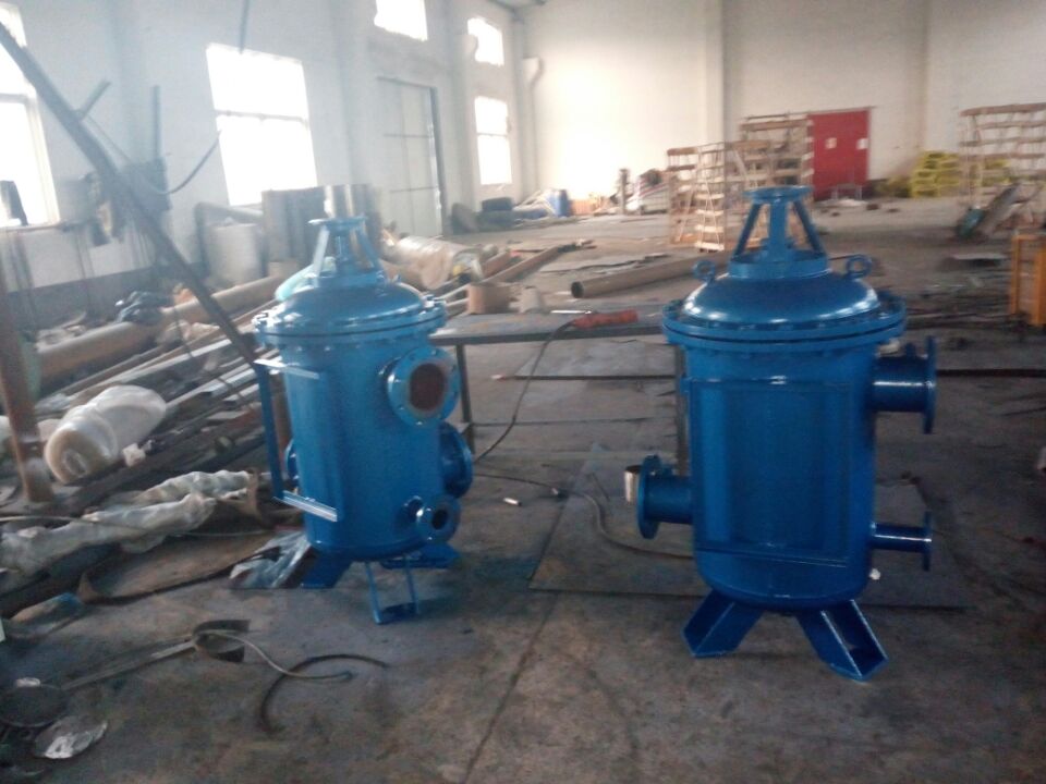 水电站全自动滤水器生产加工过程